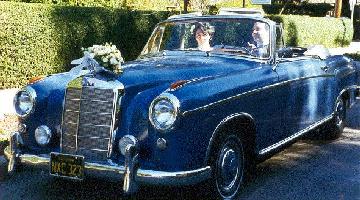 Cabriolet Wedding vehicle